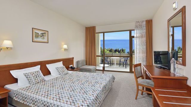 Sol Nessebar Mare  Hotel - Doppelzimmer mit Meerblick